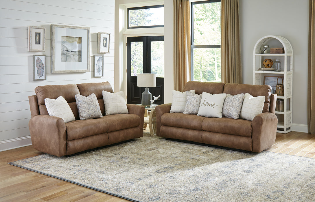 Justine Reclining Sofa & Loveseat