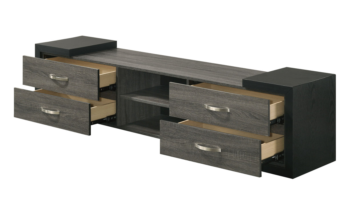 Brant - TV Stand - Dark Brown