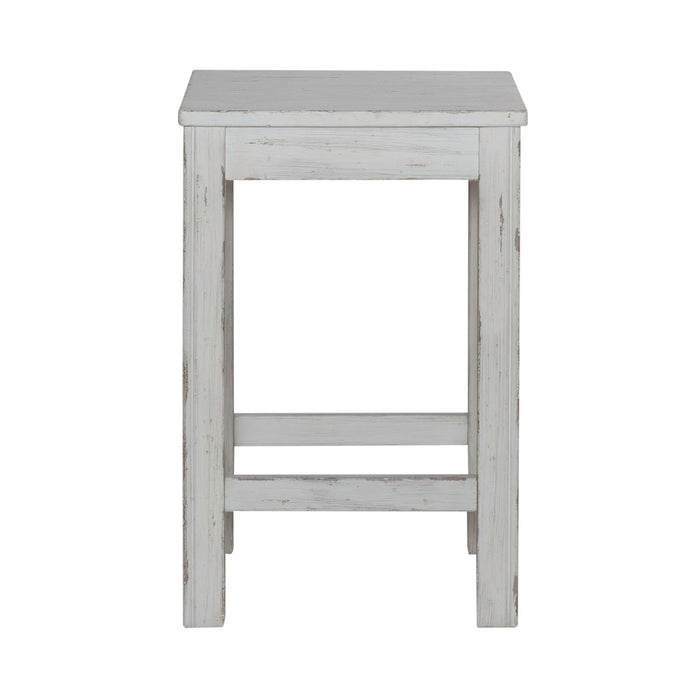 River Place - Console Stool - White