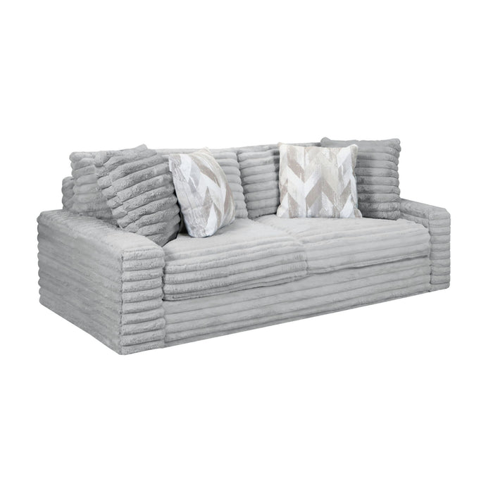 Serene - Loveseat With 4 Pillows - Hush Moonstruck