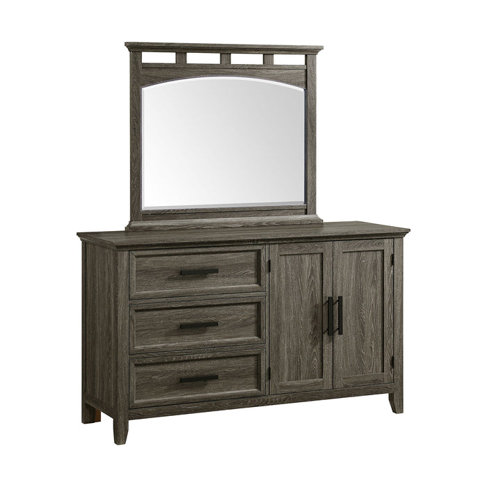 Matias - Bedroom Set With Queen/Full Headboard, Dresser, Mirror & Nightstand