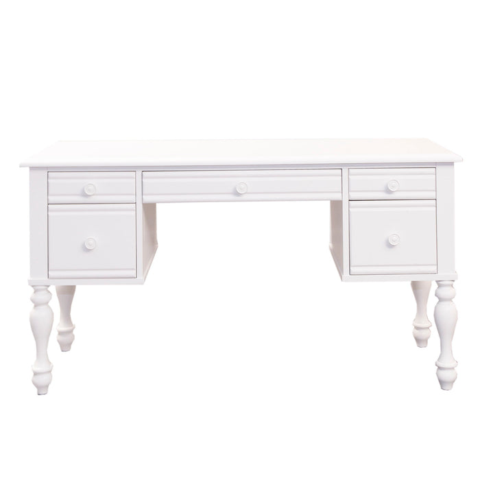 Summer House - Wood Vanity Desk - White