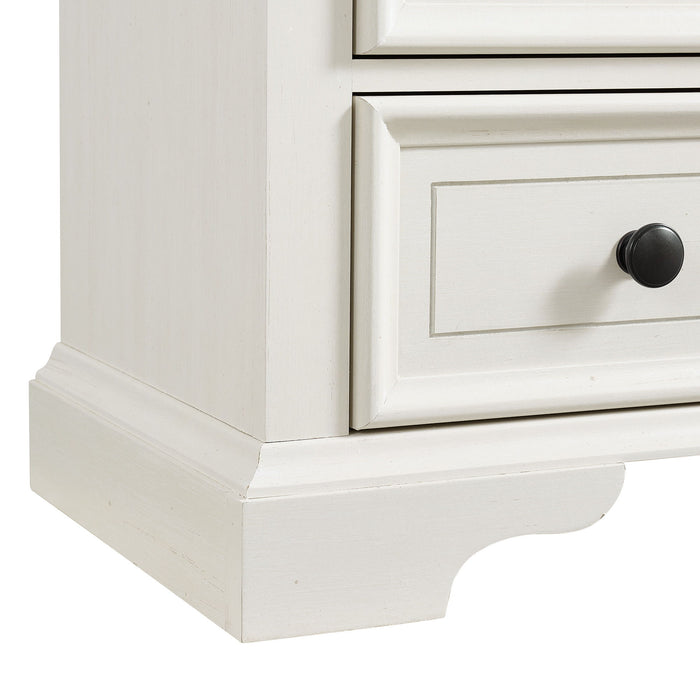 Eastwood - Youth 7-Drawer Dresser - Brown And White