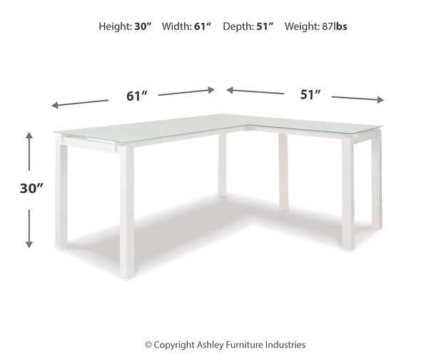 Baraga L-Desk