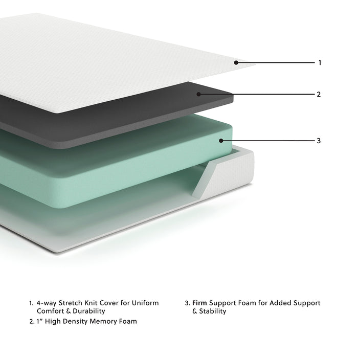 Chime 8 Inch Memory Foam  Mattress