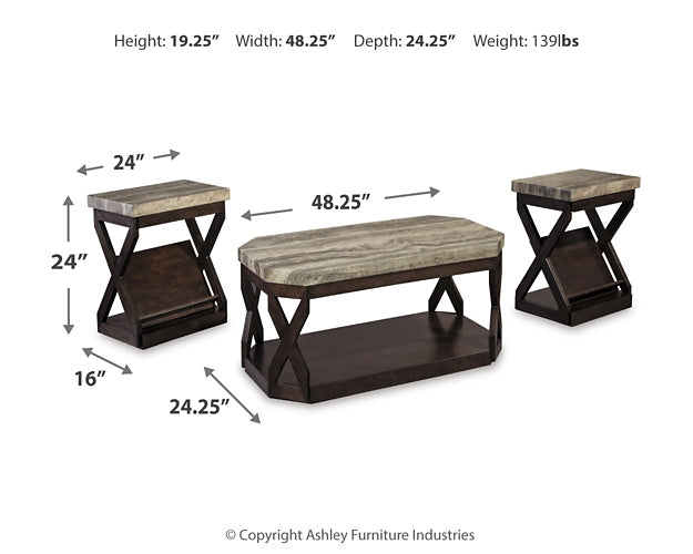 Radilyn Occasional Table Set (3/CN)