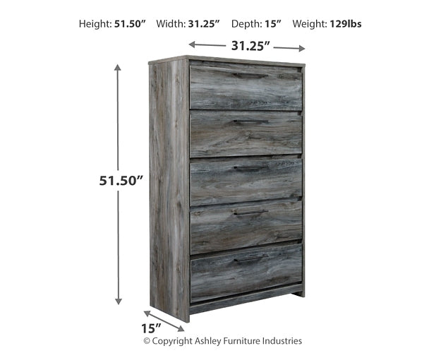 Baystorm Five Drawer Chest