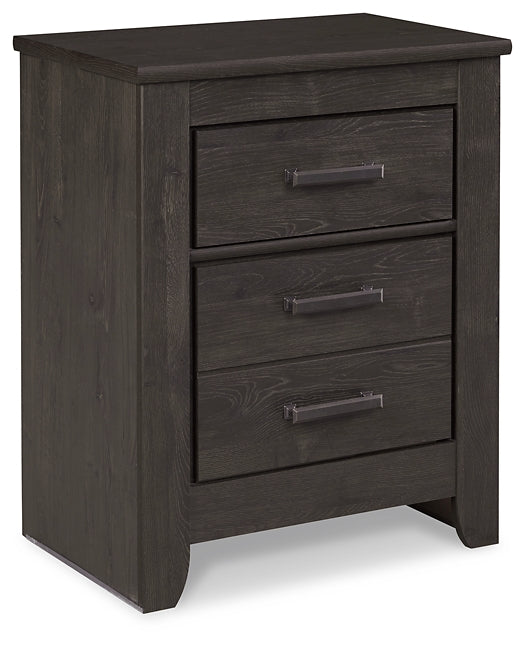 Brinxton Two Drawer Night Stand