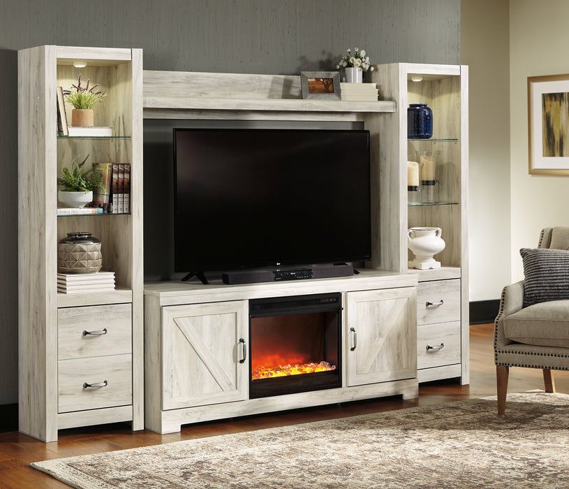 Bellaby 4-Piece Entertainment Center with Fireplace