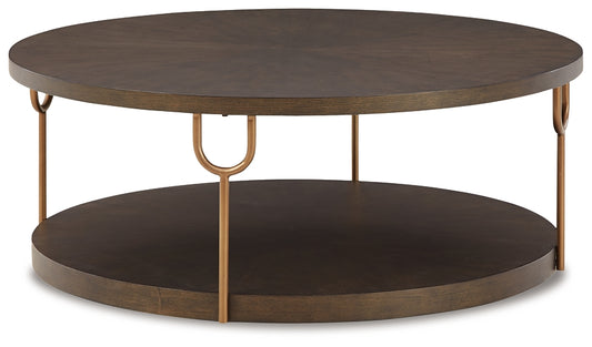 Brazburn Round Cocktail Table