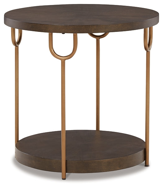 Brazburn Round End Table