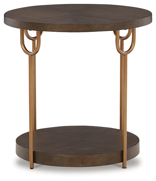 Brazburn Round End Table