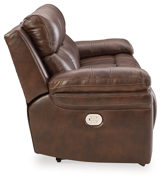 Edmar PWR REC Sofa with ADJ Headrest