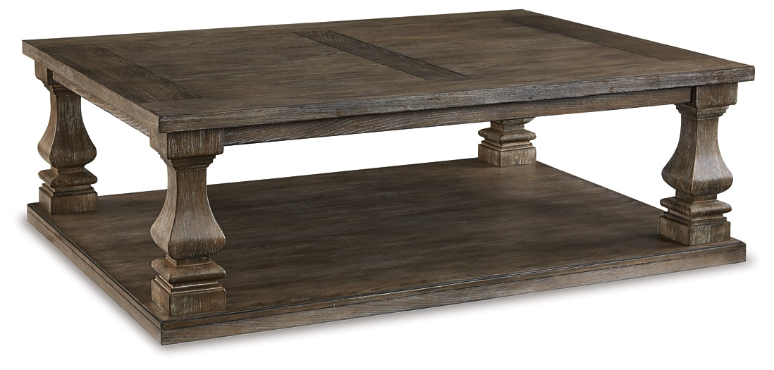 Johnelle Rectangular Cocktail Table