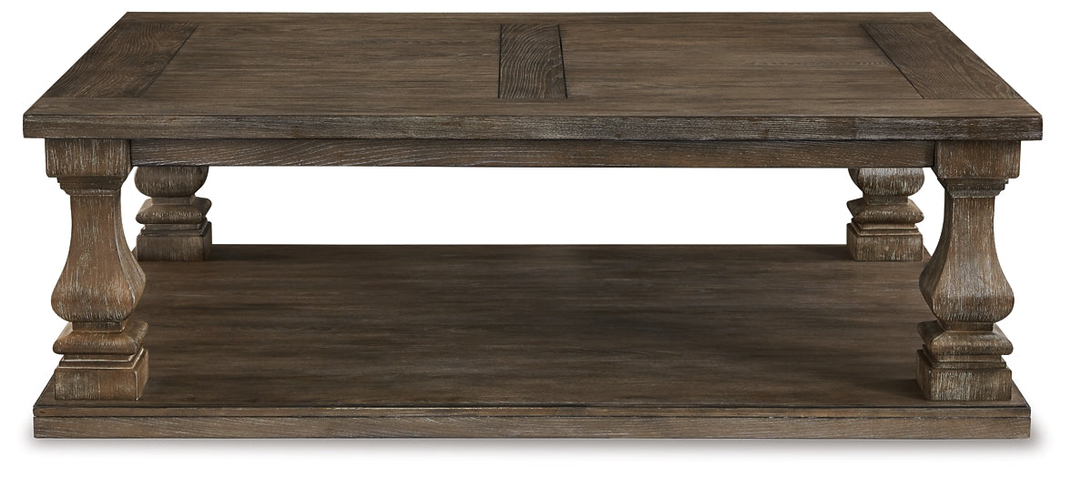 Johnelle Rectangular Cocktail Table