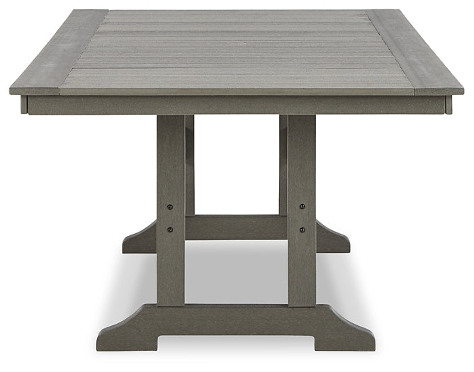 Visola RECT Dining Table w/UMB OPT