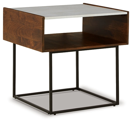 Rusitori Rectangular End Table