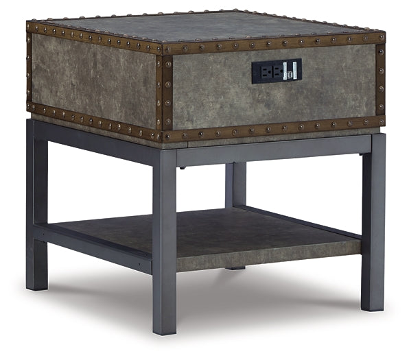 Derrylin Rectangular End Table