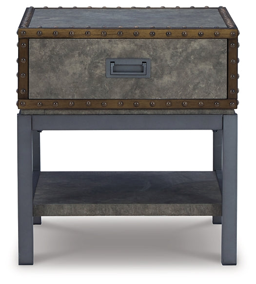 Derrylin Rectangular End Table