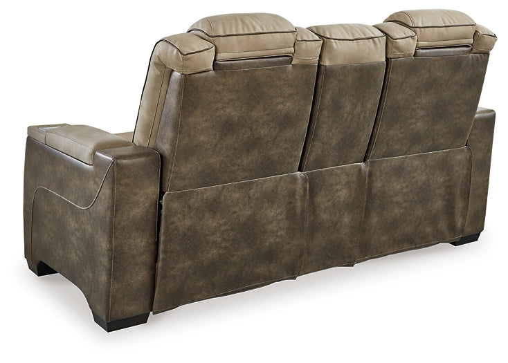 Next-Gen DuraPella PWR REC Loveseat/CON/ADJ HDRST