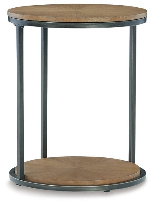 Fridley Round End Table