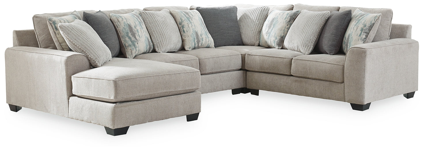 Ardsley 4-Piece Sectional with Ottoman