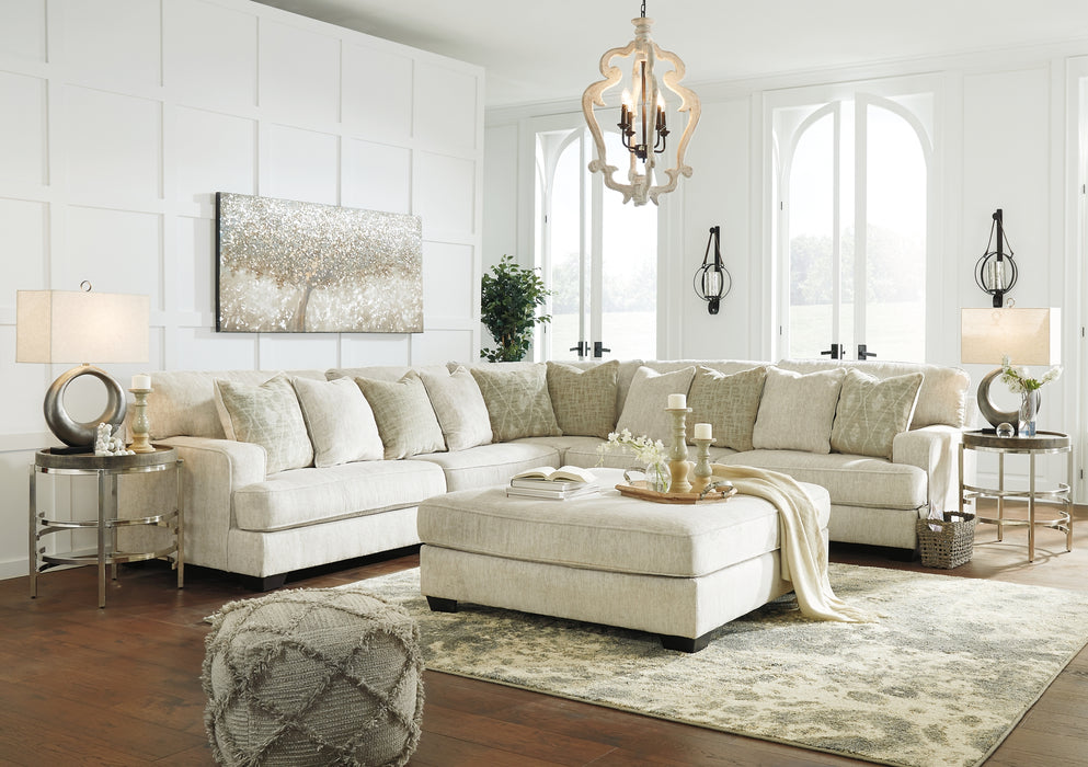 Rawcliffe 3-Piece Sectional with Ottoman