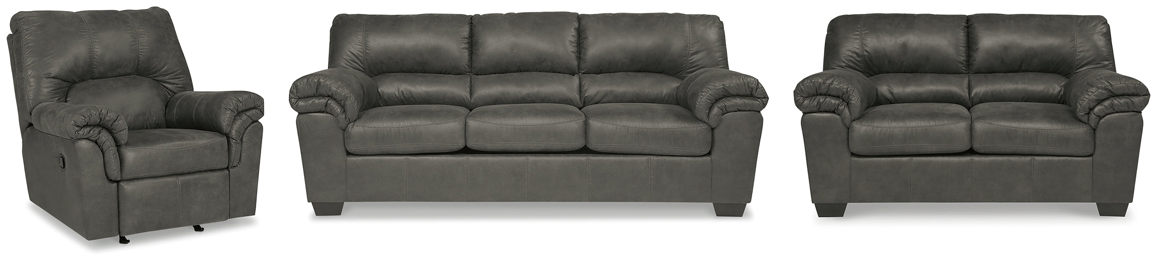 Bladen Sofa, Loveseat and Recliner