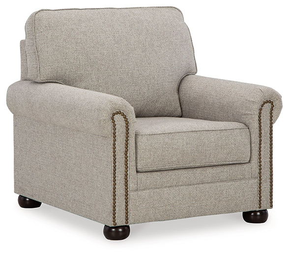 Gaelon Sofa, Loveseat, Chair and Ottoman