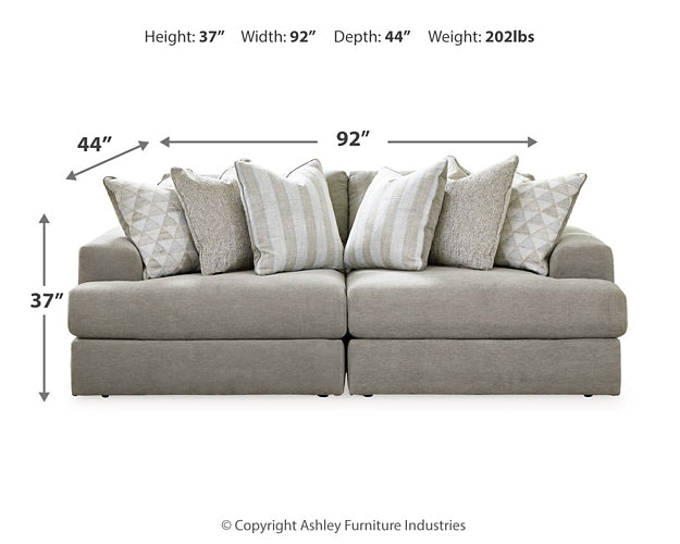 Avaliyah 2-Piece Sectional with Ottoman