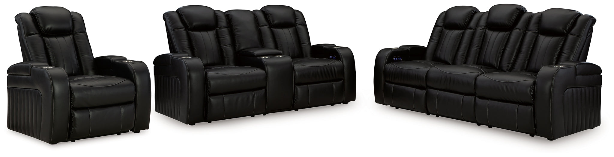 Caveman Den Sofa, Loveseat and Recliner