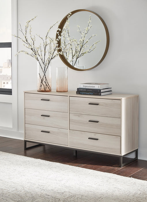 Socalle Six Drawer Dresser