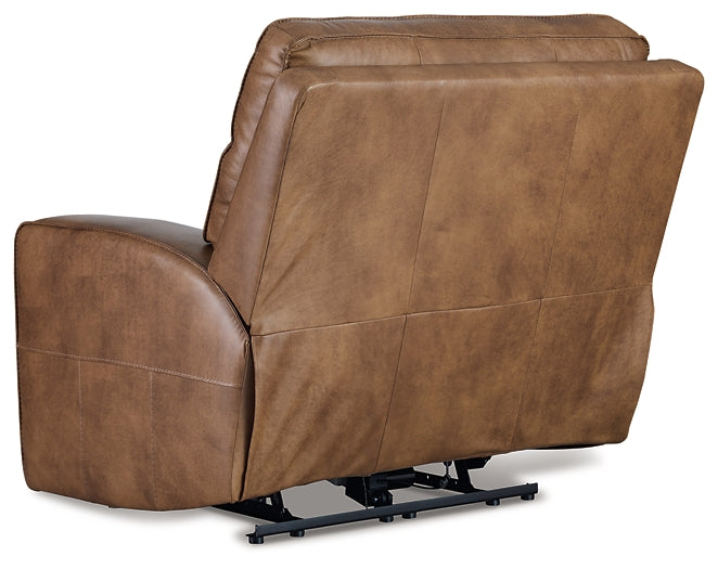 Game Plan Wide Seat Power Recliner