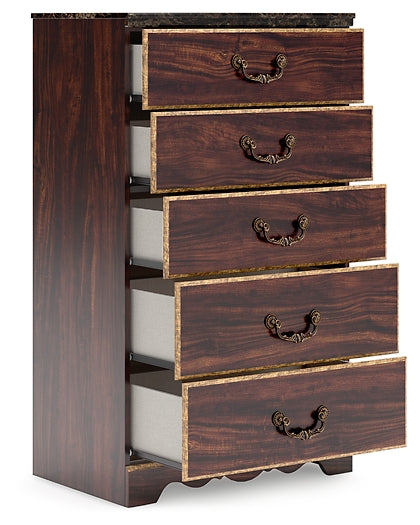 Glosmount Five Drawer Chest