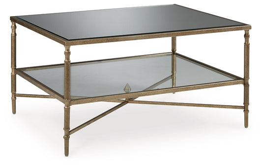 Cloverty Rectangular Cocktail Table