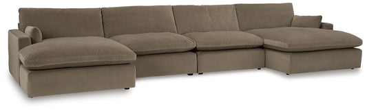 Sophie 4-Piece Sectional with Chaise