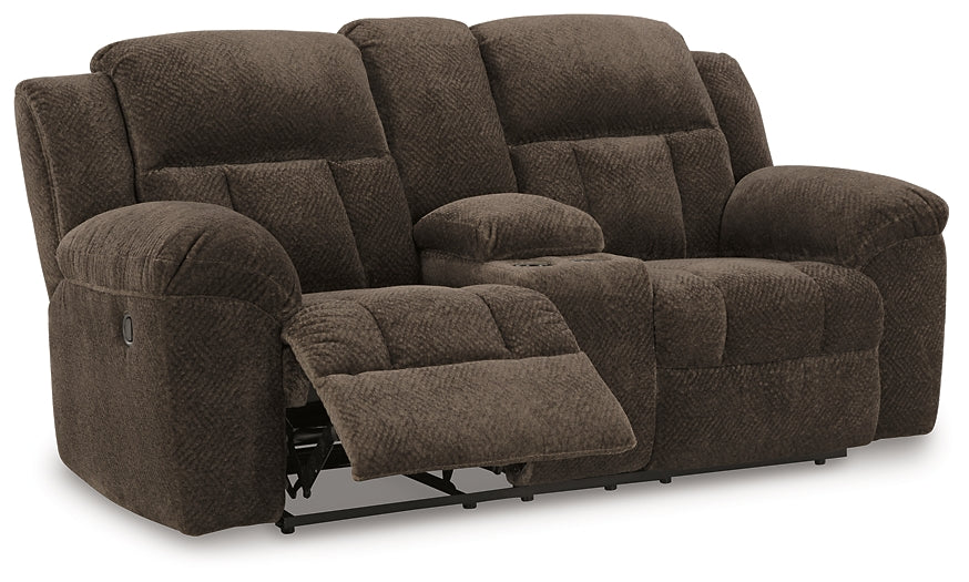 Frohn DBL Rec Loveseat w/Console